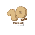 アズキ (azuki-code)さんのクッキーのオンラインショップ「10mm Cookies!!」のショップロゴ作成への提案