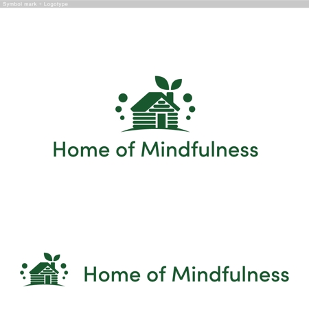 cambelworks (cambelworks)さんのマインドフルネス・瞑想のサイト「Home of Mindfulness」のロゴとサイトアイコンへの提案