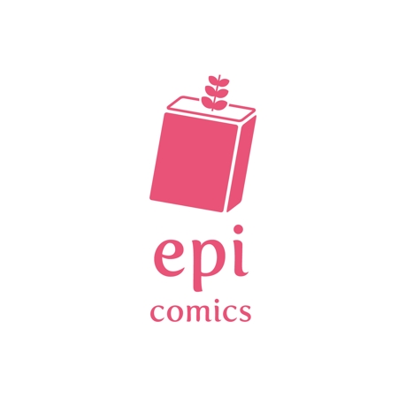 germer design (germer_design)さんの女性向け一般漫画レーベル「epi comics」ロゴ製作への提案