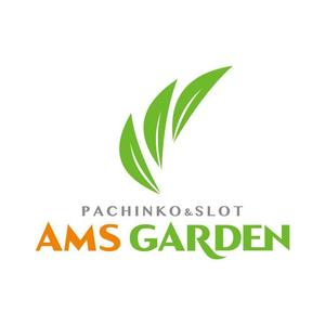 さんの「パチンコ＆スロット　アムズガーデン（AMS GARDEN）」のロゴ作成への提案
