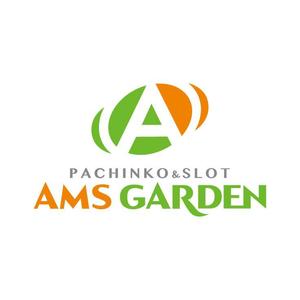 さんの「パチンコ＆スロット　アムズガーデン（AMS GARDEN）」のロゴ作成への提案