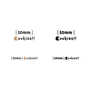 BUTTER GRAPHICS (tsukasa110)さんのクッキーのオンラインショップ「10mm Cookies!!」のショップロゴ作成への提案