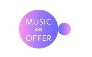 mayupi212 (mayupi_white)さんの音楽家が仕事を探すサイト　MUSIC∞OFFER　のロゴへの提案