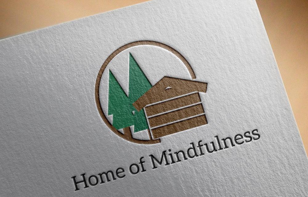 マインドフルネス・瞑想のサイト「Home of Mindfulness」のロゴとサイトアイコン