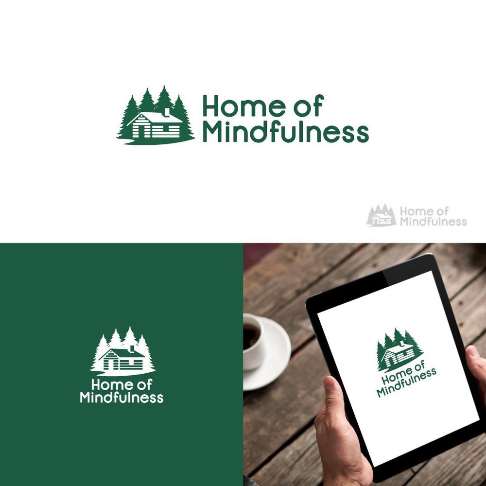 マインドフルネス・瞑想のサイト「Home of Mindfulness」のロゴとサイトアイコン