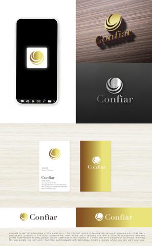 tog_design (tog_design)さんのウィッグのブランド名「Confiar」のロゴへの提案