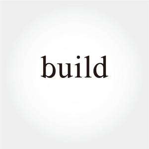 koo2 (koo-d)さんの生活雑貨、インテリア家具、家電、カフェ「BUILD」、「build」のロゴへの提案