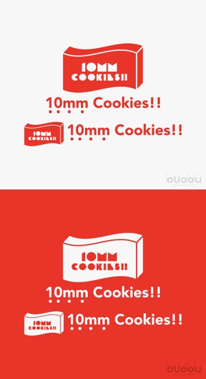 buddy knows design (kndworking_2016)さんのクッキーのオンラインショップ「10mm Cookies!!」のショップロゴ作成への提案