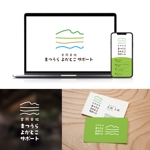 nico design room (momoshi)さんの地域商社「まつうらよかとこサポート」のロゴへの提案
