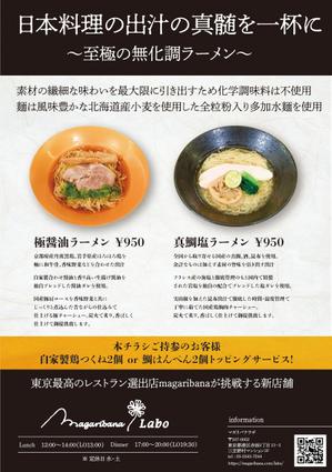 _708 (_708)さんのラーメン屋のチラシ制作への提案