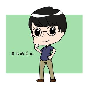 ナナトセ (nanatose_)さんの訪問看護リハビリステーションのキャラクター　「まじめさん（女）」と「まじめくん（男）」への提案