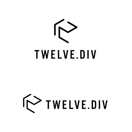 Planta2 design (Planta2)さんのアートを販売するWEBサイト「Twelve Div」のロゴデザインへの提案