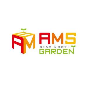 tikaさんの「パチンコ＆スロット　アムズガーデン（AMS GARDEN）」のロゴ作成への提案