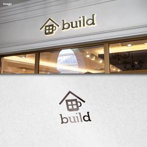 FUKU (FUKU)さんの生活雑貨、インテリア家具、家電、カフェ「BUILD」、「build」のロゴへの提案