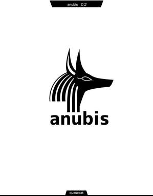 queuecat (queuecat)さんのエジプトのアヌビス神(anubis)の横顔のロゴデザイン希望への提案