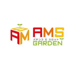 tikaさんの「パチンコ＆スロット　アムズガーデン（AMS GARDEN）」のロゴ作成への提案