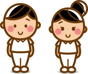 nougo (noguo3)さんの訪問看護リハビリステーションのキャラクター　「まじめさん（女）」と「まじめくん（男）」への提案