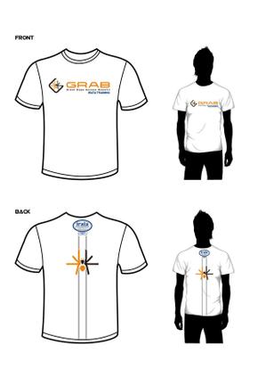 グラフィックデザイン「道」 (michiya_w)さんの自社のTシャツデザインへの提案