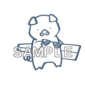 yamamotodentaku (yamamoto_dentaku)さんのあぐー豚しゃぶしゃぶ専門店　オーシャンBoo！のマスコットキャラクターへの提案