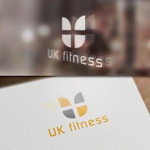 BKdesign (late_design)さんのパーソナルジム『UK fitness』のロゴへの提案