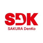 tsujimo (tsujimo)さんの電気工事業株式会社サクラ電工略して、  S・D・K のロゴへの提案
