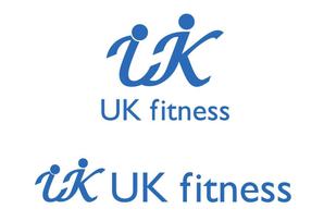 長谷川映路 (eiji_hasegawa)さんのパーソナルジム『UK fitness』のロゴへの提案