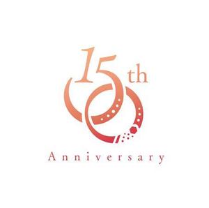 sasakura (amyu0412)さんの「15th Anniversary」のロゴ作成への提案