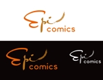 Force-Factory (coresoul)さんの女性向け一般漫画レーベル「epi comics」ロゴ製作への提案