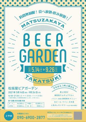 koyuki (tkg0209)さんの百貨店ビアガーデンオープン記念フライヤーへの提案