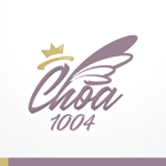ninomiya (ninomiya)さんの韓国コスメショップ　「Choa」チョアという店名　ロゴ希望　サブに１００４という数字への提案