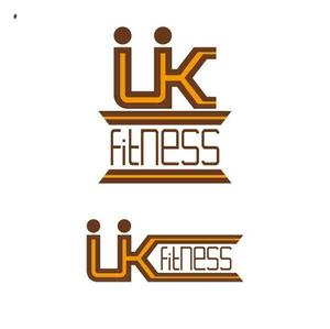 f-1st　(エフ・ファースト) (f1st-123)さんのパーソナルジム『UK fitness』のロゴへの提案