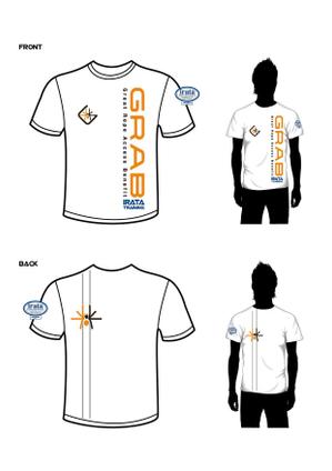 グラフィックデザイン「道」 (michiya_w)さんの自社のTシャツデザインへの提案