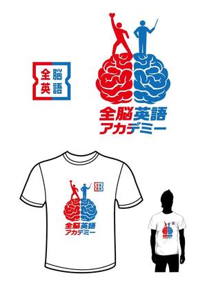 グラフィックデザイン「道」 (michiya_w)さんの英語学習に関するプロジェクトのTシャツデザインをお願いしますへの提案