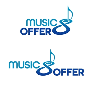 HM design (hmdesign)さんの音楽家が仕事を探すサイト　MUSIC∞OFFER　のロゴへの提案