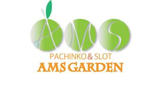 me0305さんの「パチンコ＆スロット　アムズガーデン（AMS GARDEN）」のロゴ作成への提案