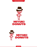 queuecat (queuecat)さんのドーナッツショップ「MIYUKI DONUTS」のロゴ制作への提案