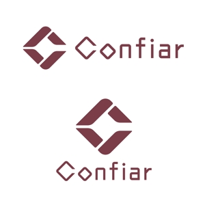 kosei (kosei)さんのウィッグのブランド名「Confiar」のロゴへの提案