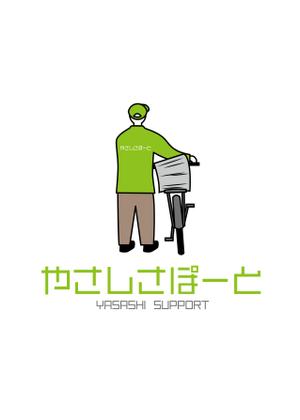 K-design (T-konno)さんの生活支援サービス「やさしさぽーと」のロゴへの提案
