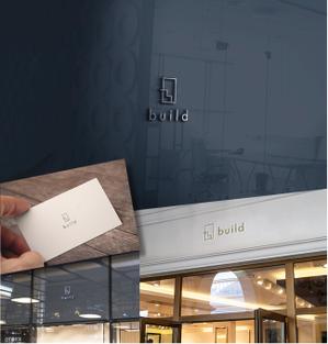 RYUNOHIGE (yamamoto19761029)さんの生活雑貨、インテリア家具、家電、カフェ「BUILD」、「build」のロゴへの提案