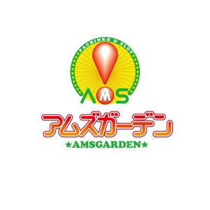 kumachin01さんの「パチンコ＆スロット　アムズガーデン（AMS GARDEN）」のロゴ作成への提案