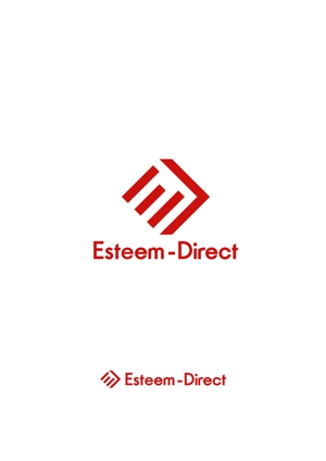 Tee (lemon8d)さんの商品・サイトロゴ「Esteem-Direct」のロゴ制作への提案