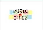 560 (Boob)さんの音楽家が仕事を探すサイト　MUSIC∞OFFER　のロゴへの提案
