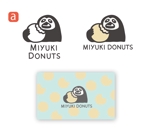 Ayumi (okaru11)さんのドーナッツショップ「MIYUKI DONUTS」のロゴ制作への提案