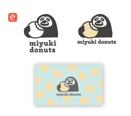 Ayumi (okaru11)さんのドーナッツショップ「MIYUKI DONUTS」のロゴ制作への提案