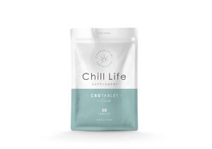 ALTAGRAPH (ALTAGRAPH)さんのCBDタブレット"Chill Life -CBD Tablet-"のパッケージデザインへの提案