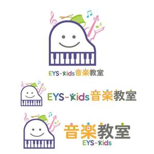 perles de verre (perles_de_verre)さんのEYS-Kids音楽教室のロゴへの提案