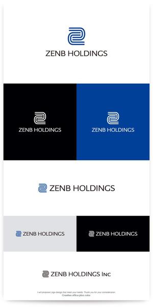 PLUS COLOR (plus_color)さんの株式会社ZENB HOLDINGSのロゴ制作についてへの提案