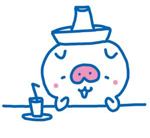 nougo (noguo3)さんのあぐー豚しゃぶしゃぶ専門店　オーシャンBoo！のマスコットキャラクターへの提案