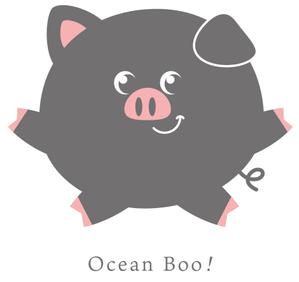 ohuchi (aooo)さんのあぐー豚しゃぶしゃぶ専門店　オーシャンBoo！のマスコットキャラクターへの提案