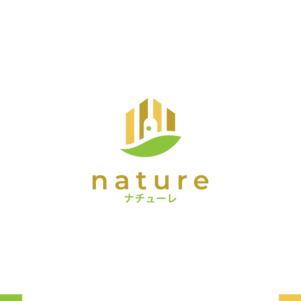 住宅会社の商品ロゴ(自然素材の住宅)